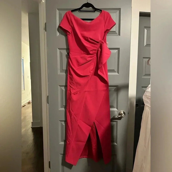 Kay Unger FRANCA COLUMN GOWN size 4 NWT - Picture 4 of 8